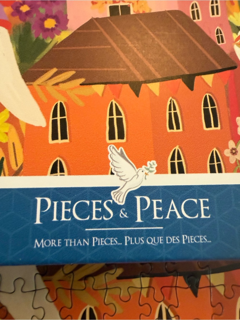 Puzzle by Pieces and Peace. 500ct. Ghost Town - Picture 5 of 13